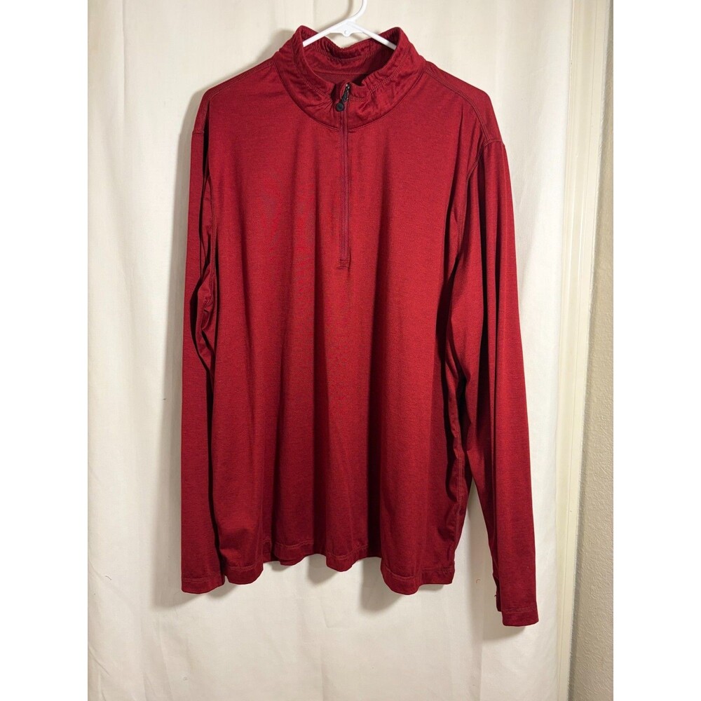 32° Degrees HEAT Thermal Quarter‑Zip Pullover – Size XXL – Red